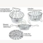 Folding Stainless Steel Deep Food Frying Cooking Basket 02