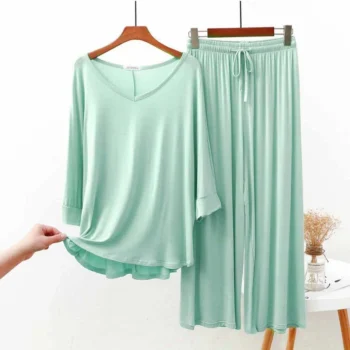RH-Style 2-Pcs Lounge And Night Wear Suit. WLW-