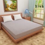 WATER-PROOF MATTRESS PROTECTOR - GREY