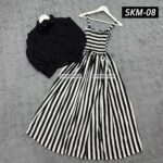 Short Koti & Printed Smoky Maxi Style Western 2-Pcs Stiched Suit. SKM-08 Short Koti & Printed Smoky Maxi Style Western 2-Pcs Stiched Suit. SKM-08s