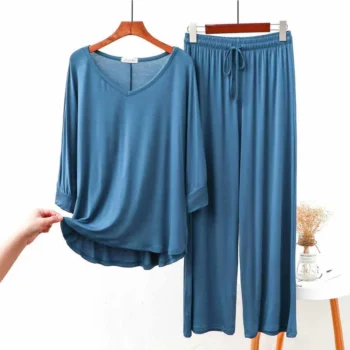 RH-Style 2-Pcs Lounge And Night Wear Suit. WLW-05