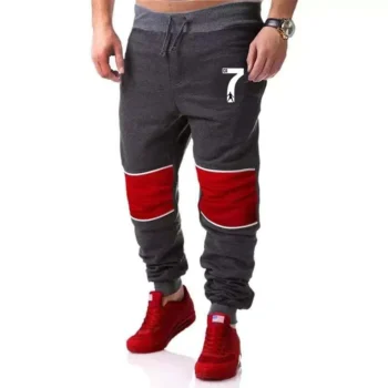 CR7 Printed Red-Patch Trouser