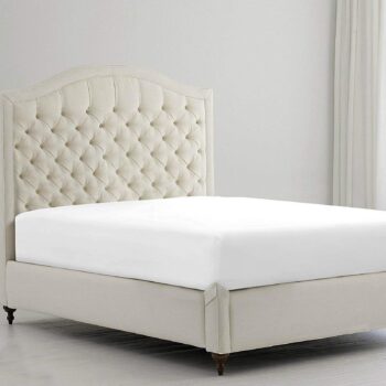 Jersey Bed Fitted Sheets- White