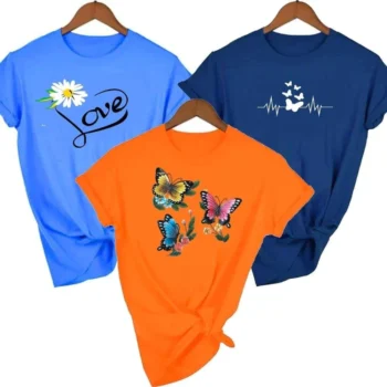 Bundle Of 3 Funky Printed T-shirt's D-2