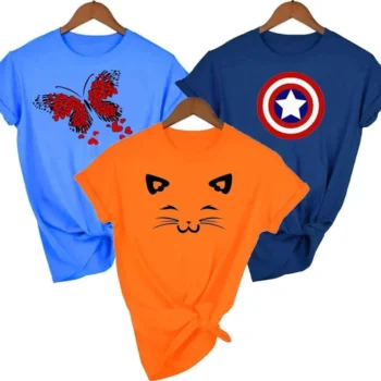 Bundle Of 3 Funky Printed T-shirt's D-5