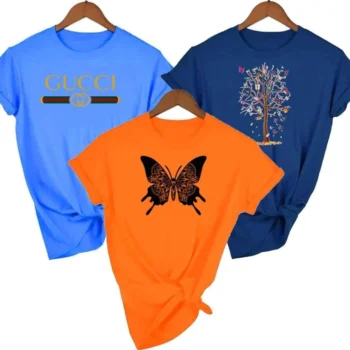 Bundle Of 3 Funky Printed T-shirt's D-6