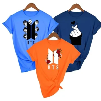 Bundle Of 3 Funky Printed T-Shirt's D-7