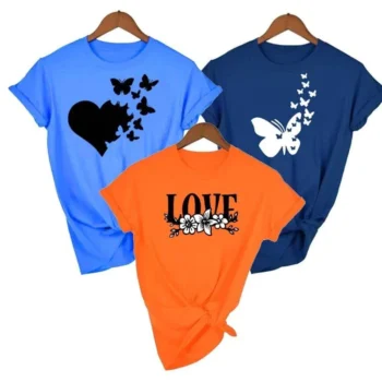 Bundle Of 3 Funky Printed T-shirt's D-8