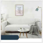 Sofa Cumbed Dustproof Cover - White