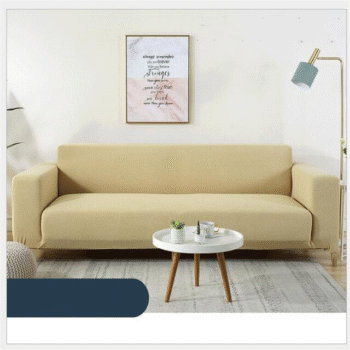 Sofa Cumbed Cover Dust Proof - Beige