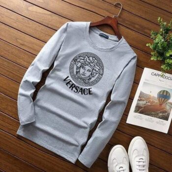 Printed Round-Neck Full-Sleeve Tshirt