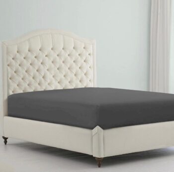 Jersey Bed Fitted Sheets- Dark Grey