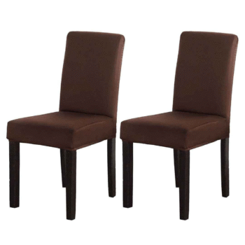 Dining Chairs Cover - Dark Brown