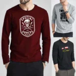 Bundle of 3 Printed Full-Sleeve T-Shirt's BGM