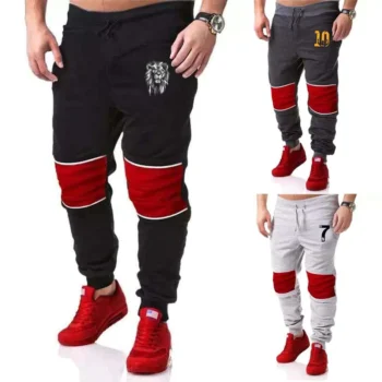 Bundle Of 3 Printed Red-Patch Trousers