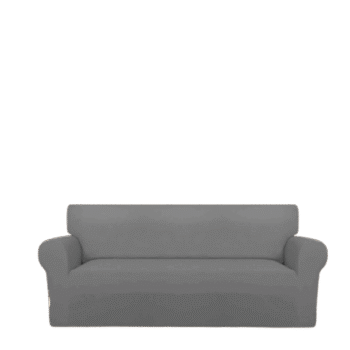 Sofa Cover Cotton Jersey Fabric - Light Grey